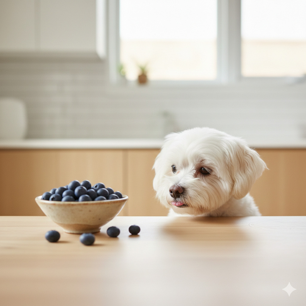 can dogs eat blueberries