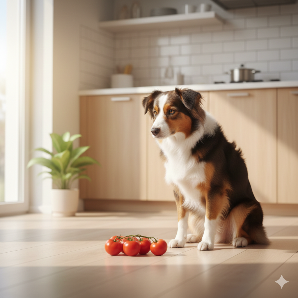 can dogs eat tomato