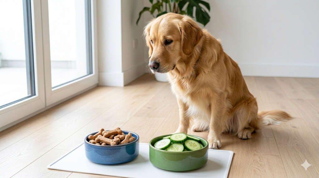 can dogs have cucumber