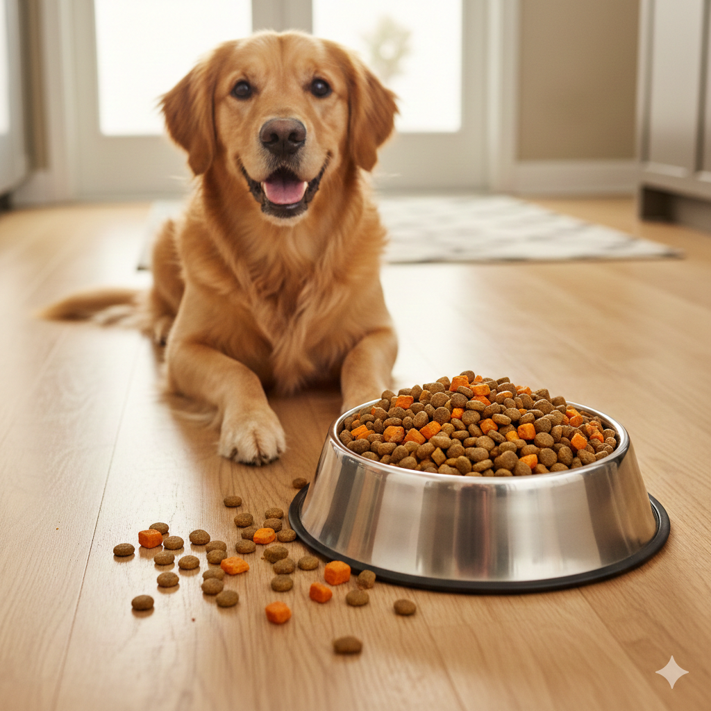 high fiber dog food