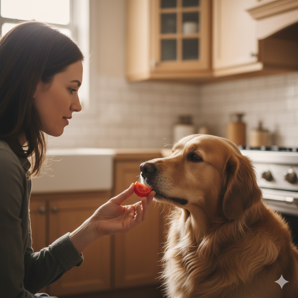 can dogs eat cherry tomatoes