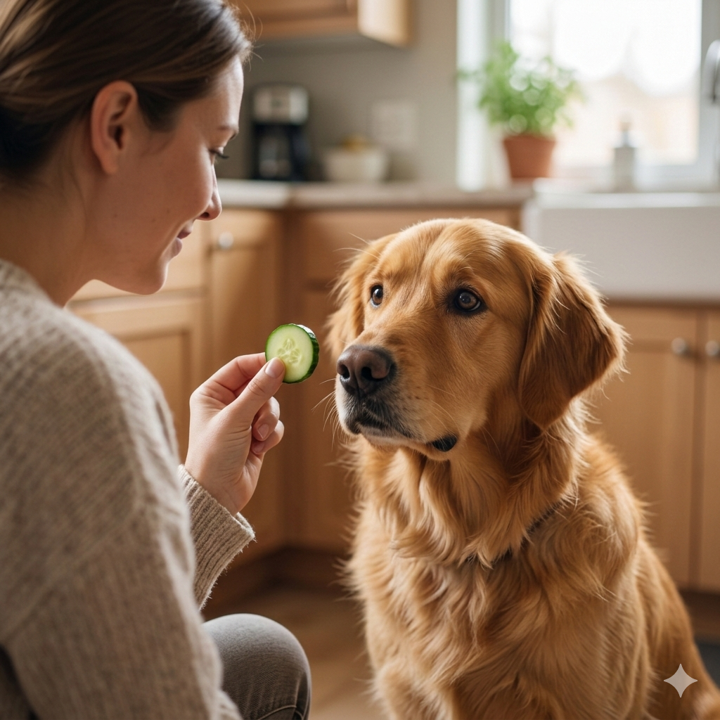 can dog have cucumber