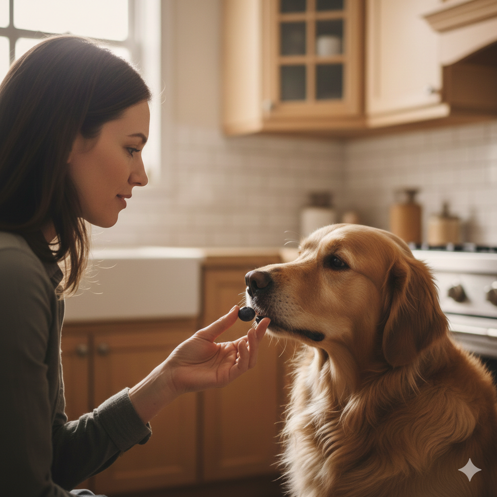 can dogs eat blueberry