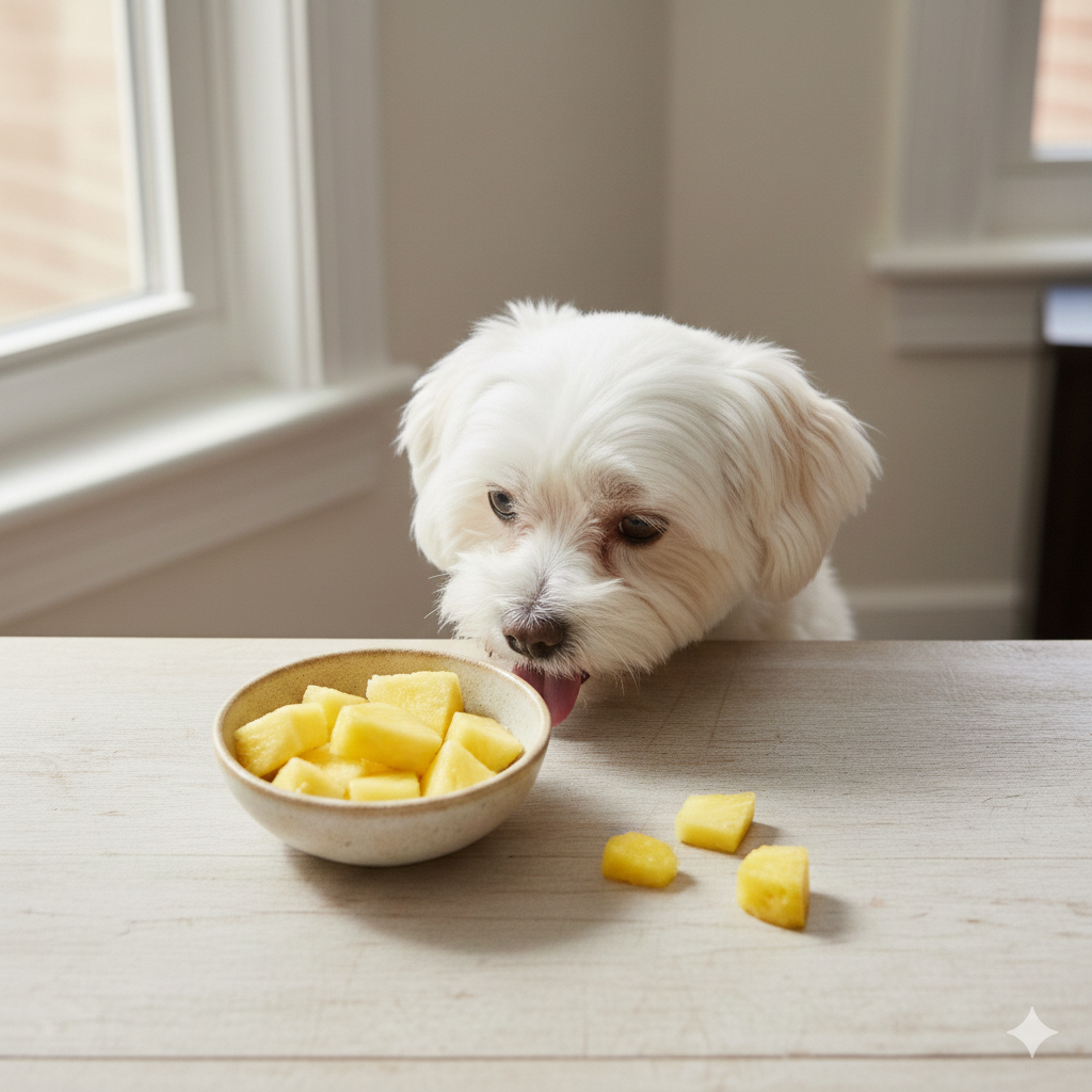 can dogs eat pineapples