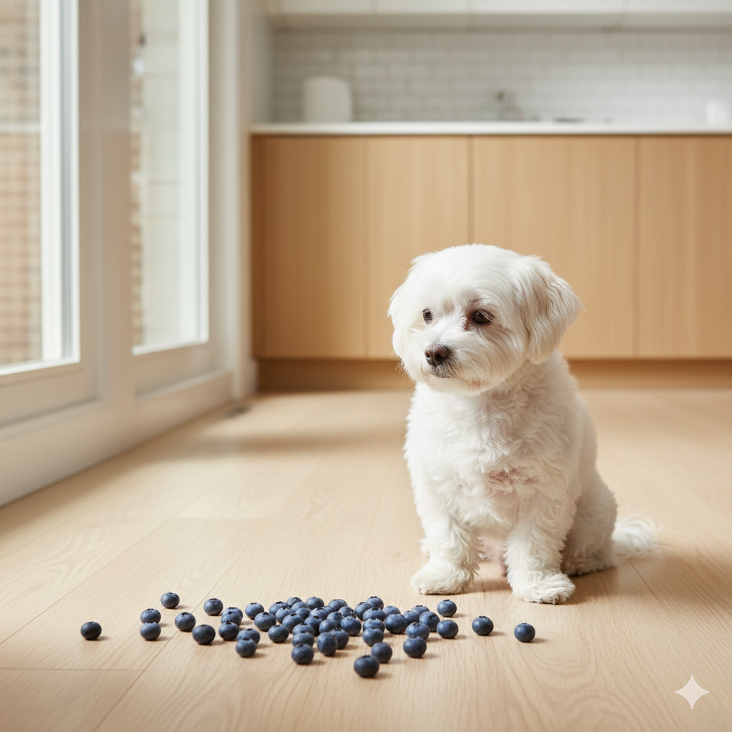 can dogs eat blueberrys