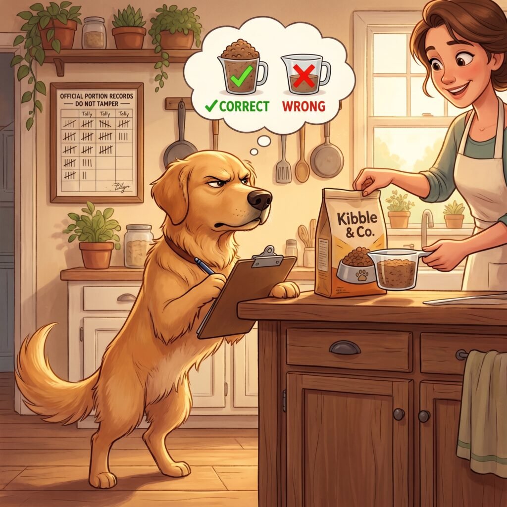 how many cups in a pound of dog food
