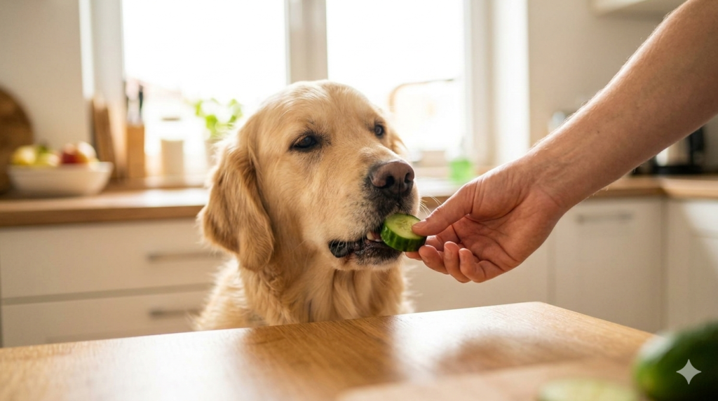 can dogs have cucumbers
