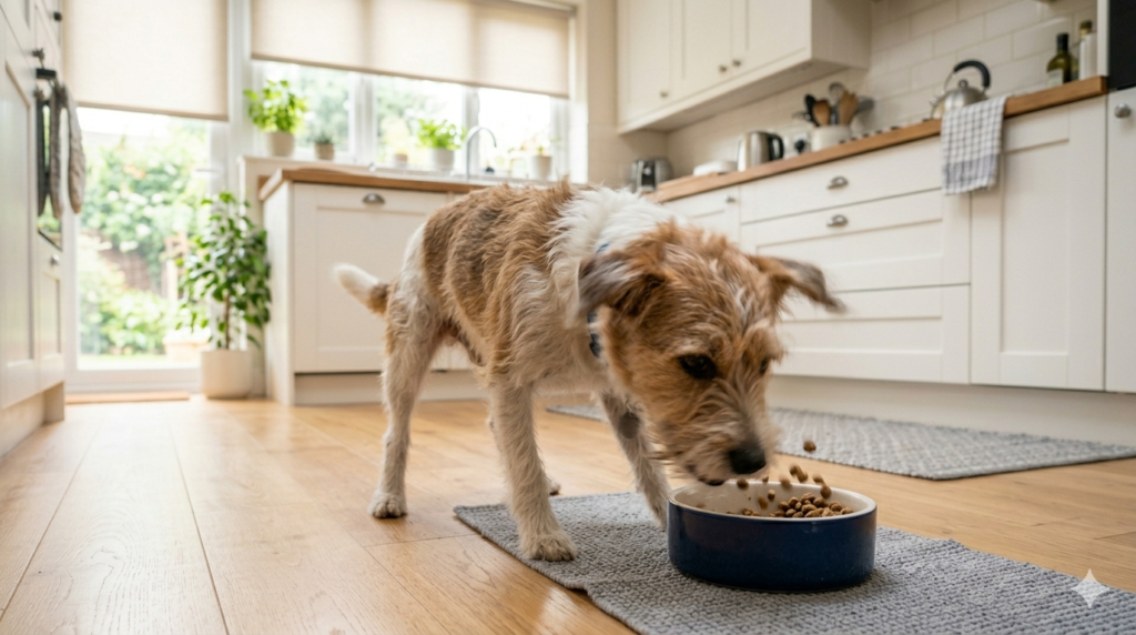 why is my dog throwing up undigested food