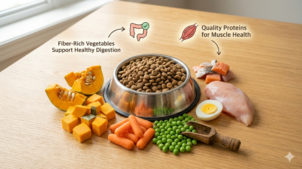 can food cause anal gland issues in dogs