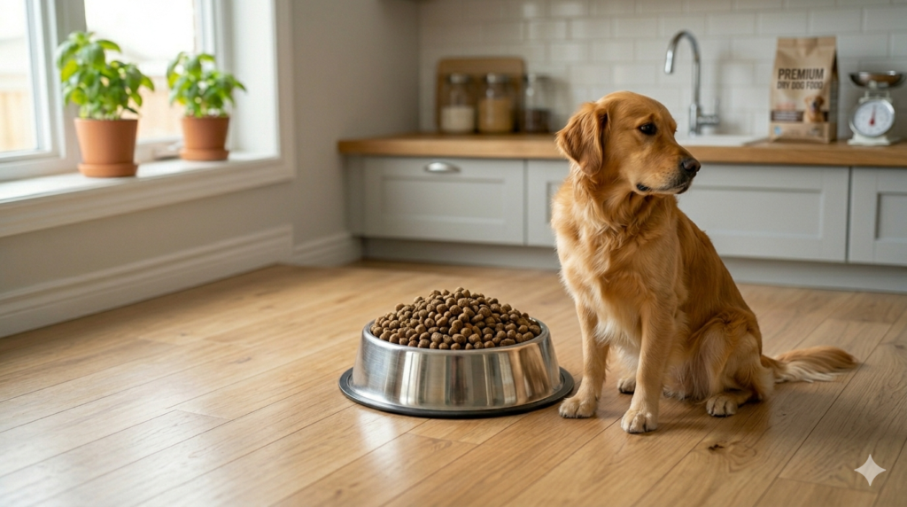 why is my dog not eating his dog food