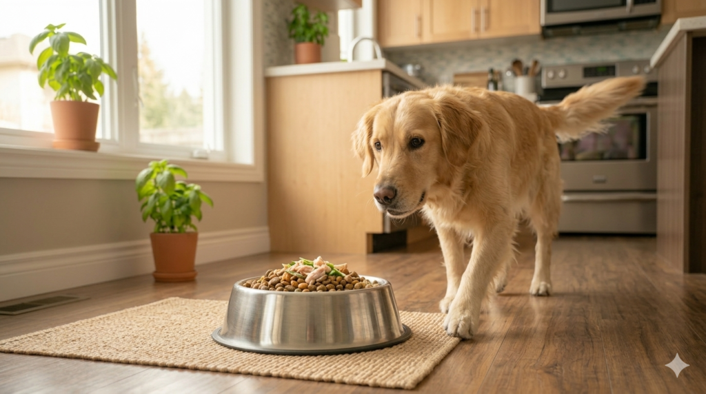 how long can a dog go without food or water