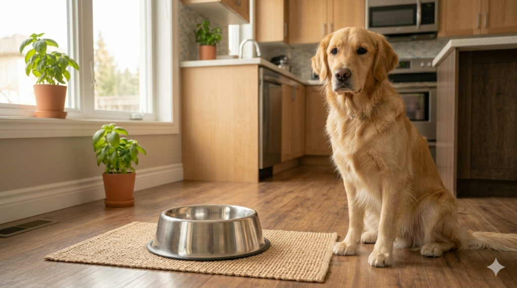 how long can a dog go without food