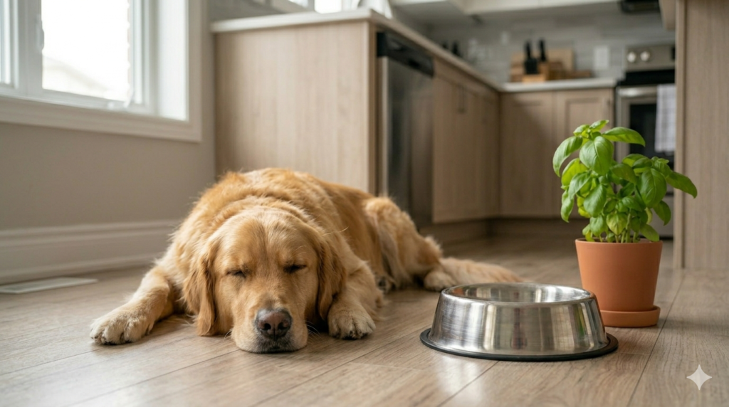 how long does it take a dog's food to digest