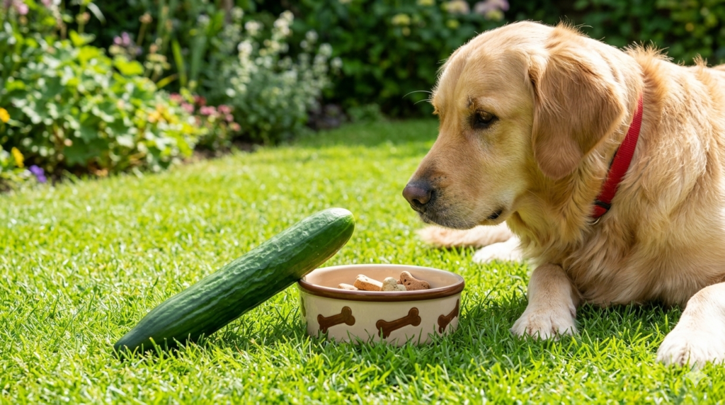 can dog have cucumber
