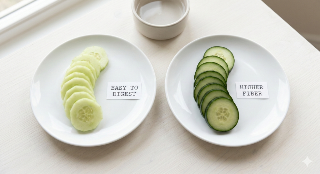 can dogs have cucumbers with skin