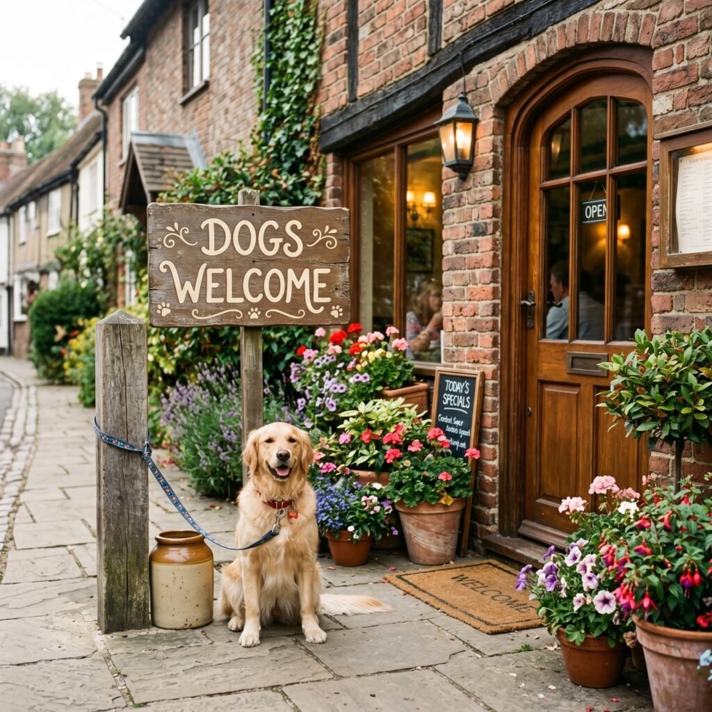 dog friendly food places near me