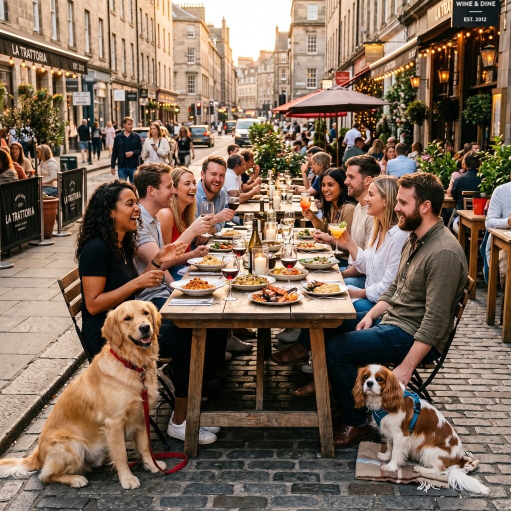 food near me dog friendly