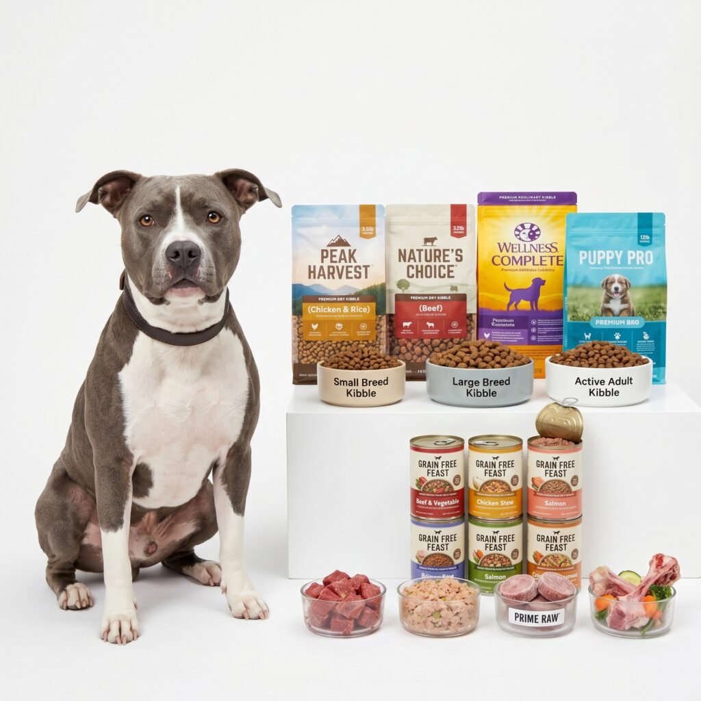 best dry dog food for american staffordshire terrier