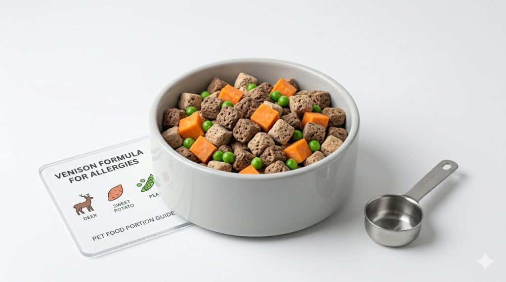 dog food with venison