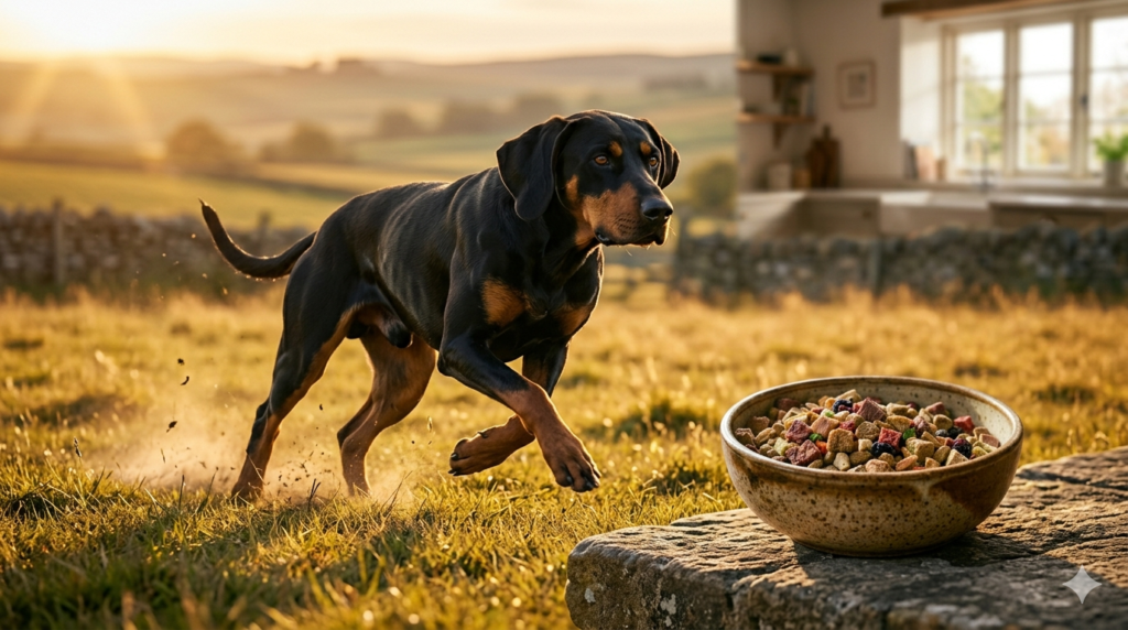 black gold dog food