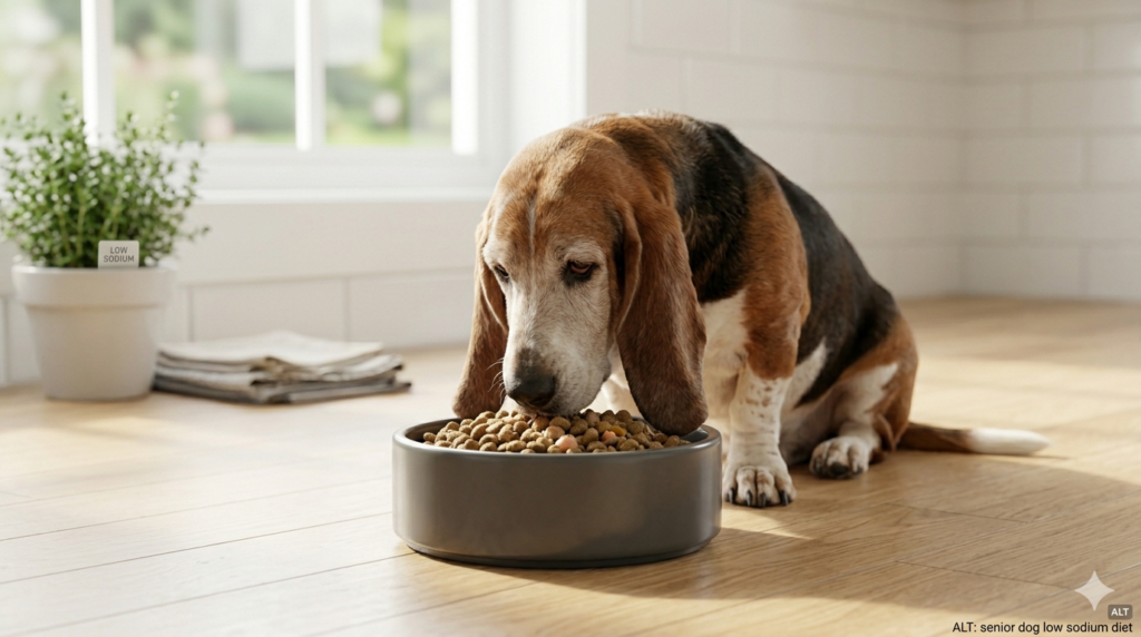 low sodium dog food