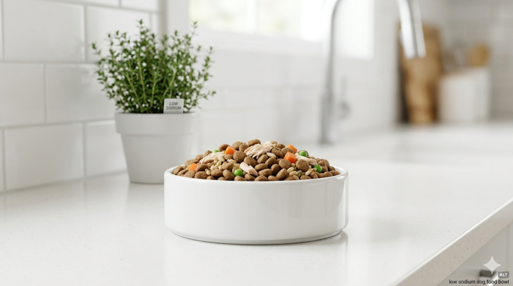 dog food low sodium