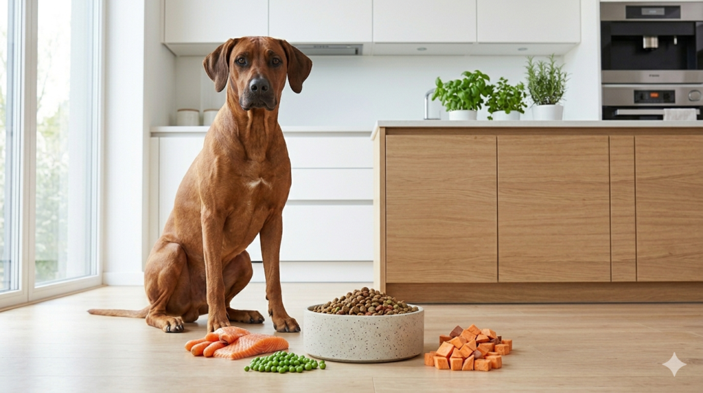 best dog food for rhodesian ridgeback