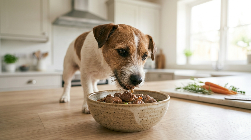 abound wild beginnings wet dog food high protein lamb