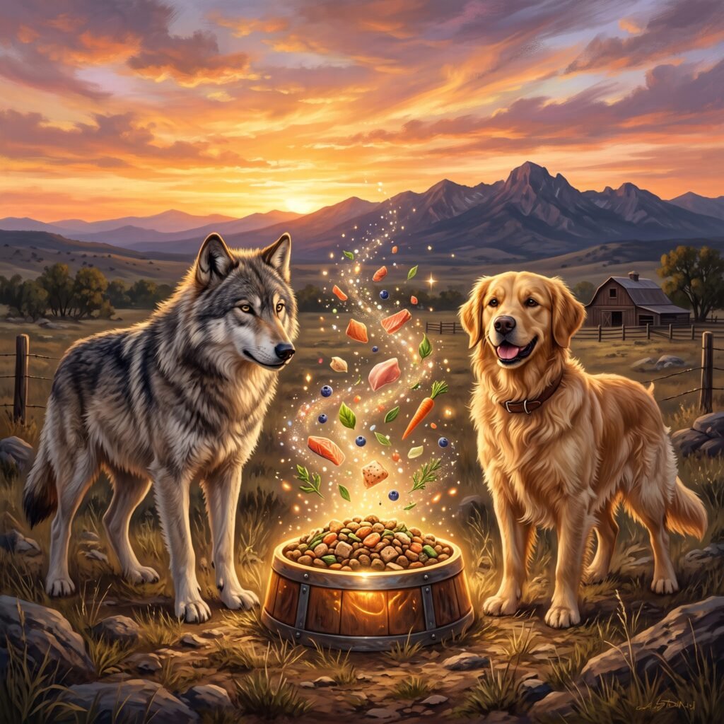 lone wolf ranch dog food login