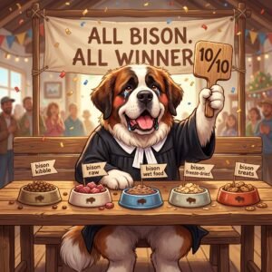 bison dog food