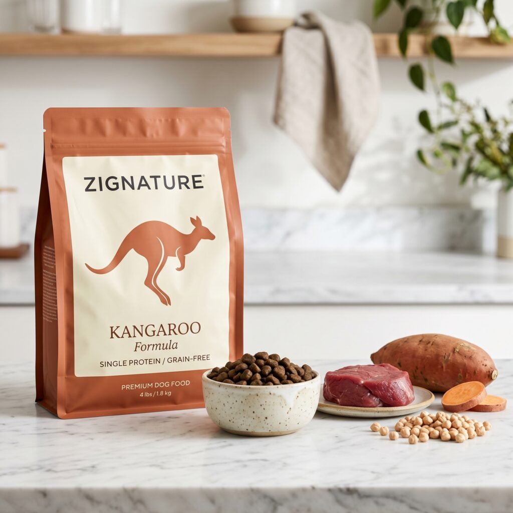 zignature kangaroo dog food