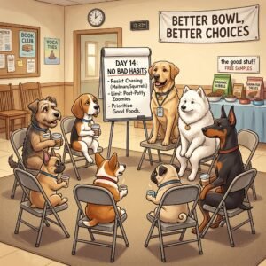 coprophagia dog food