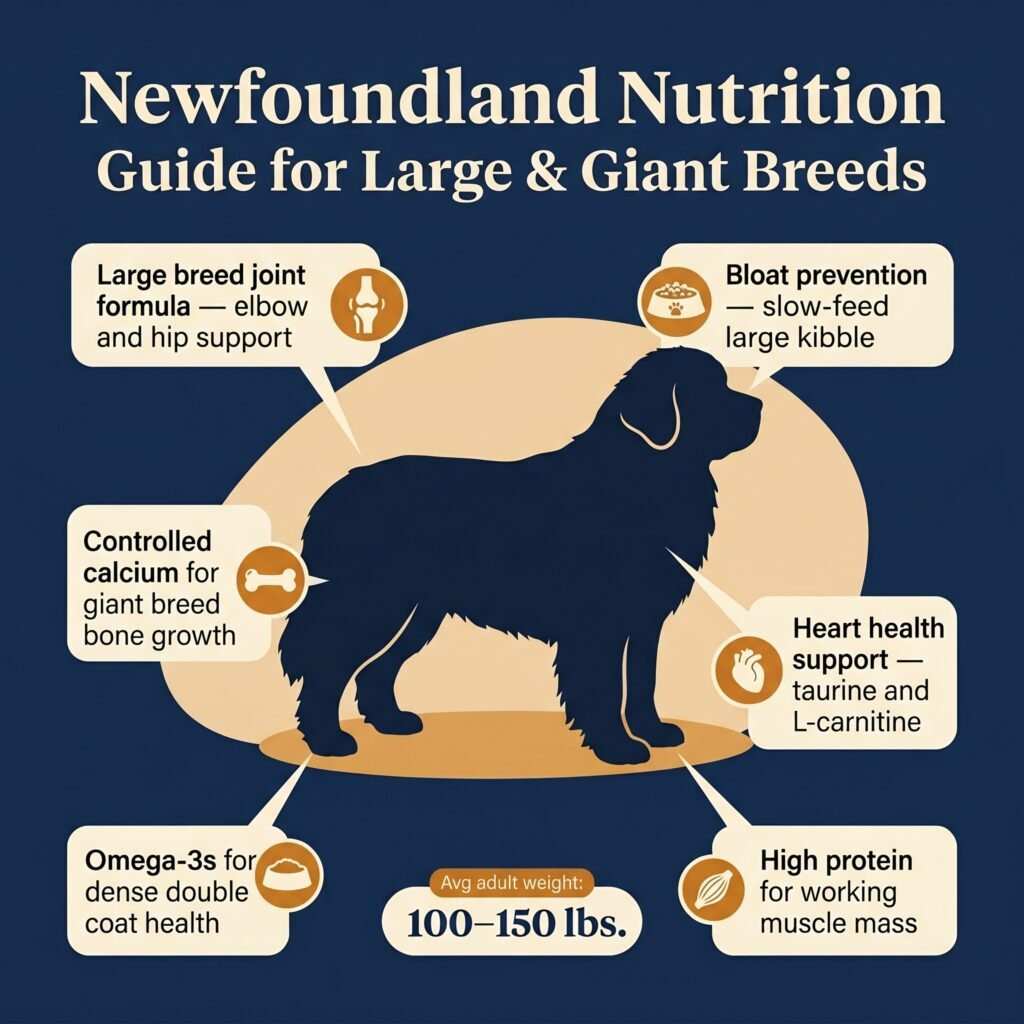 best dog food for newfoundland