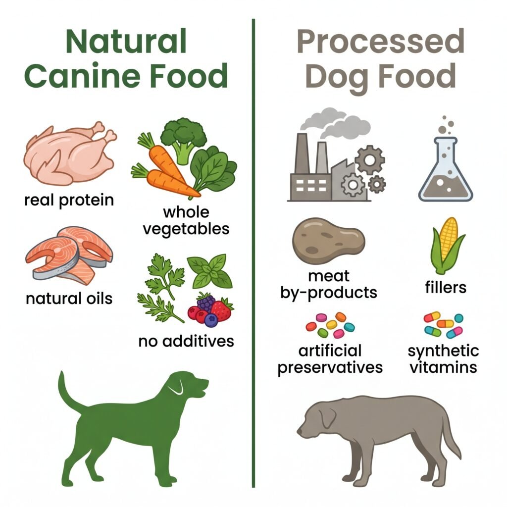 canine naturals dog food