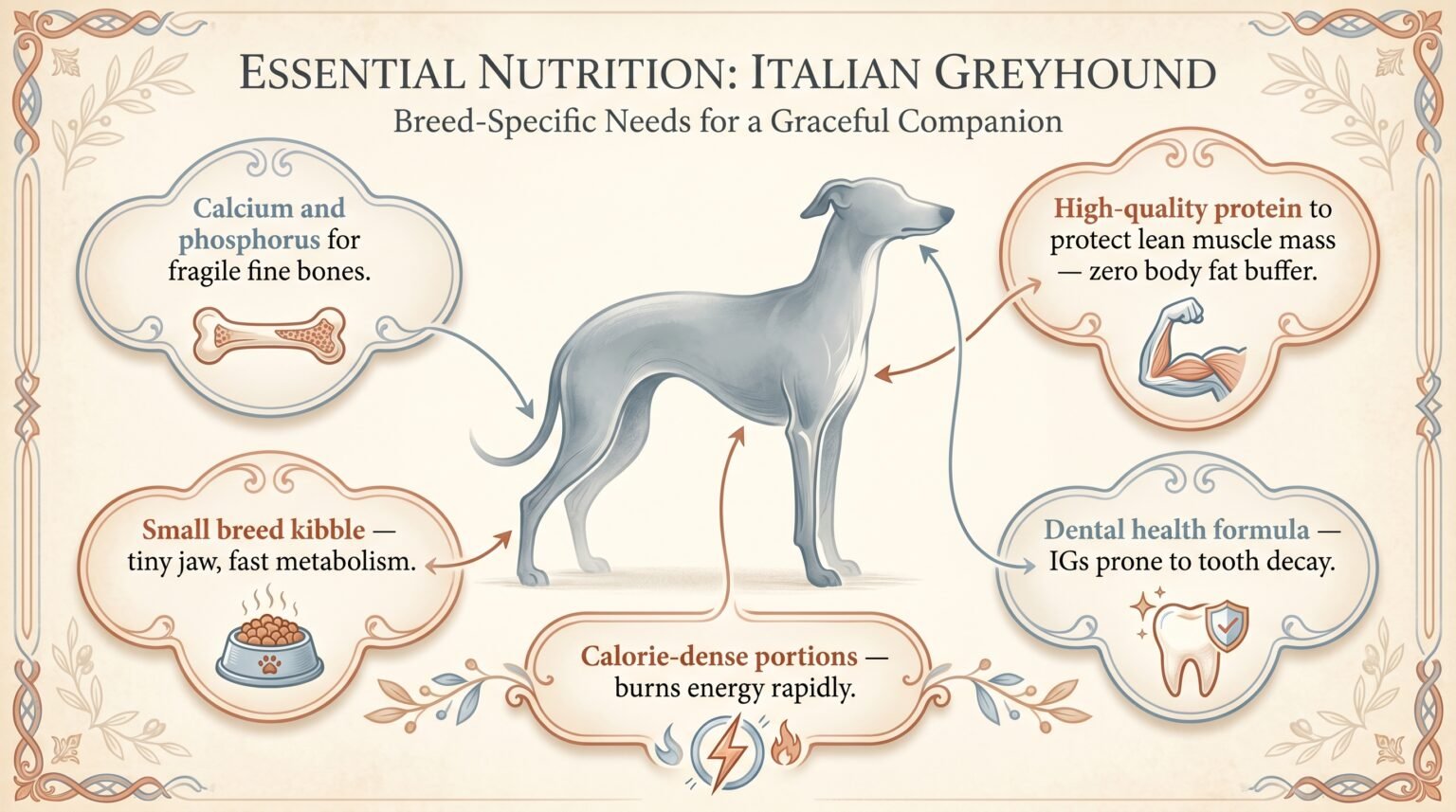 italian greyhound dog food