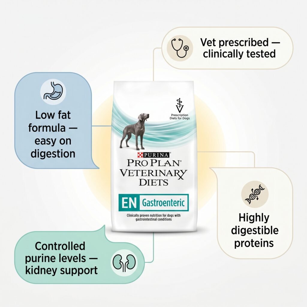 purina en low fat dog food