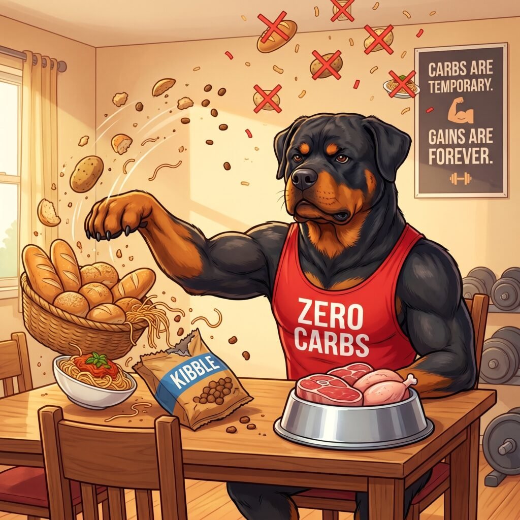 no carbohydrate dog food