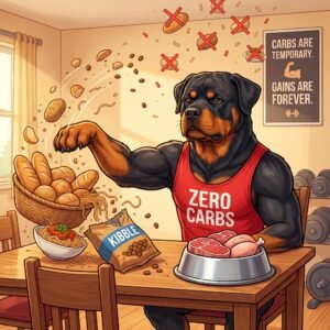 no carbohydrate dog food