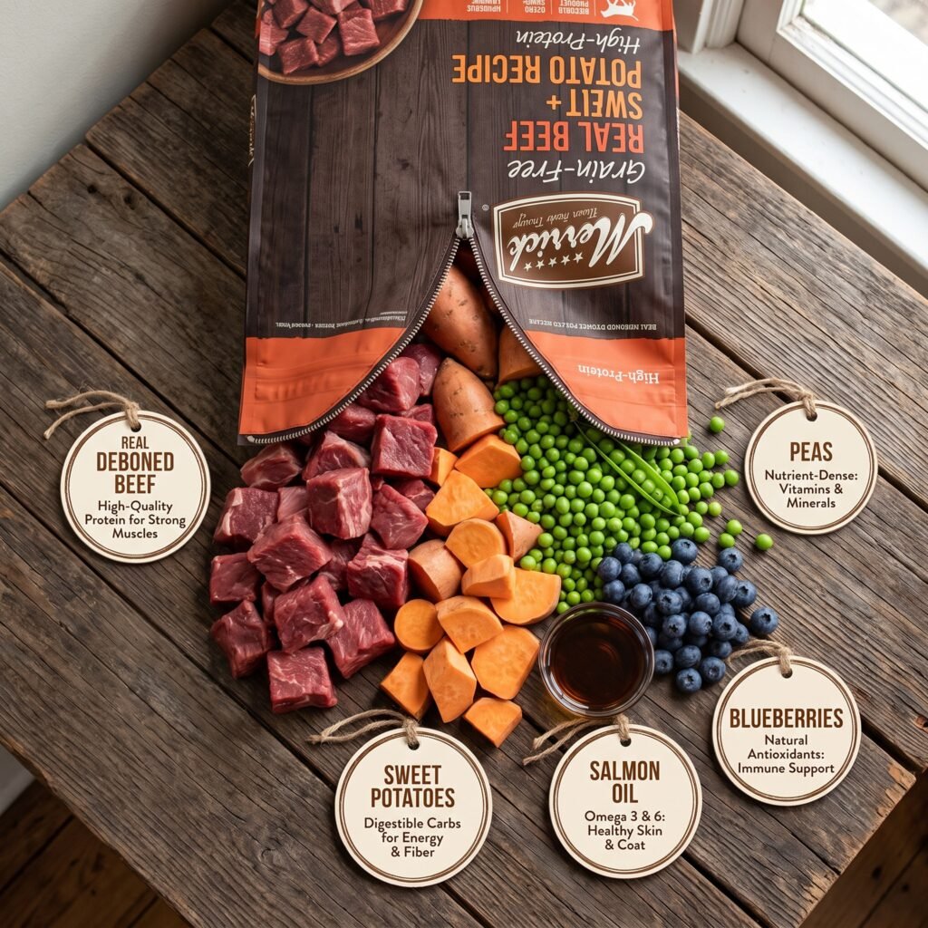 reviews of merrick dog food