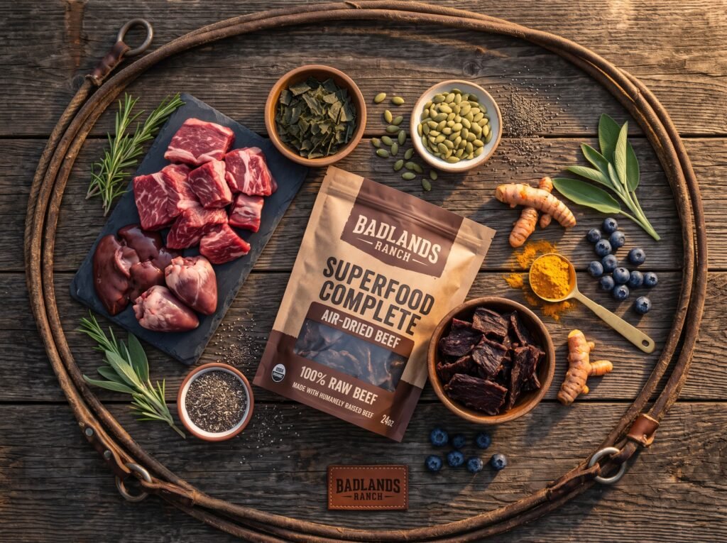 badlands ranch dog food reviews