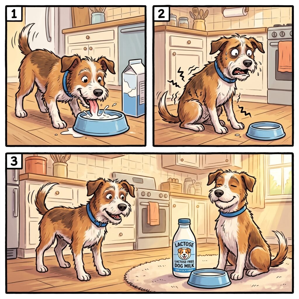 lactose free milk for dogs