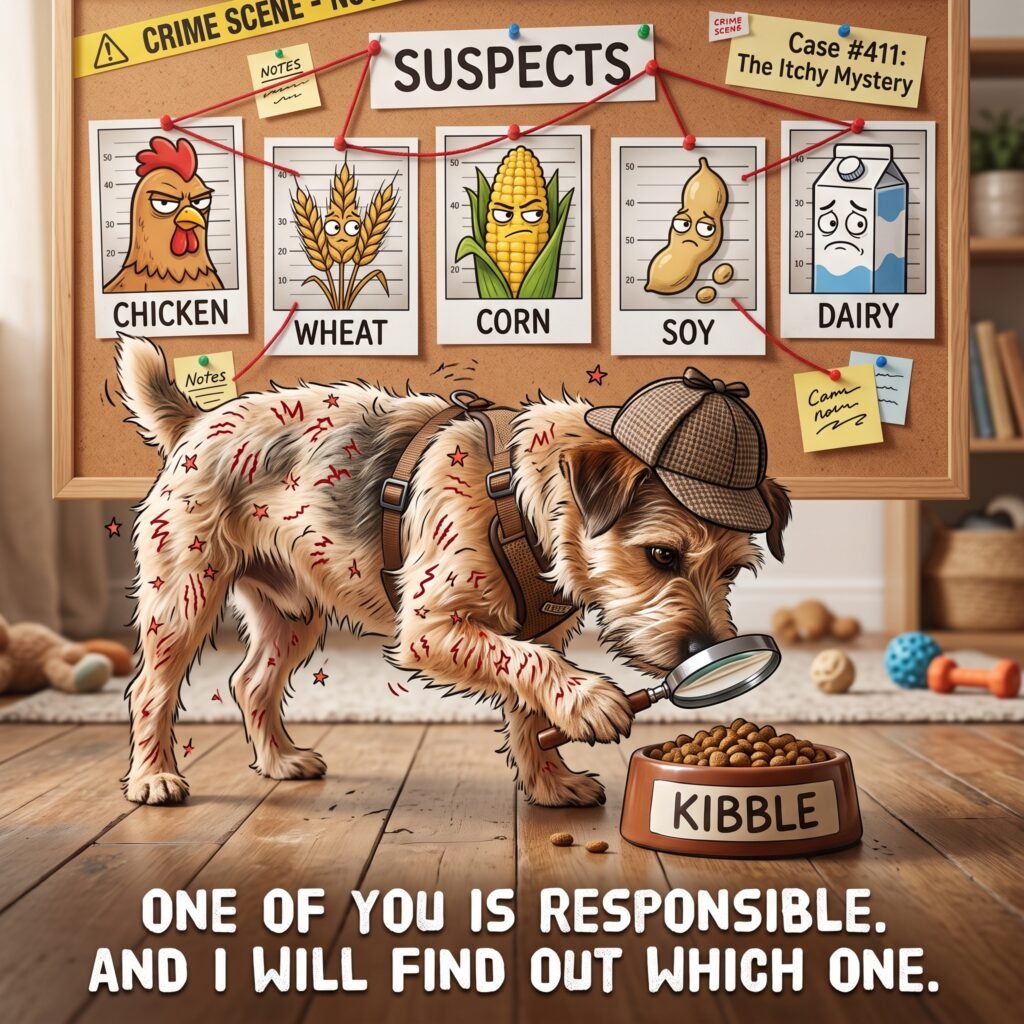 allergies in dogs food