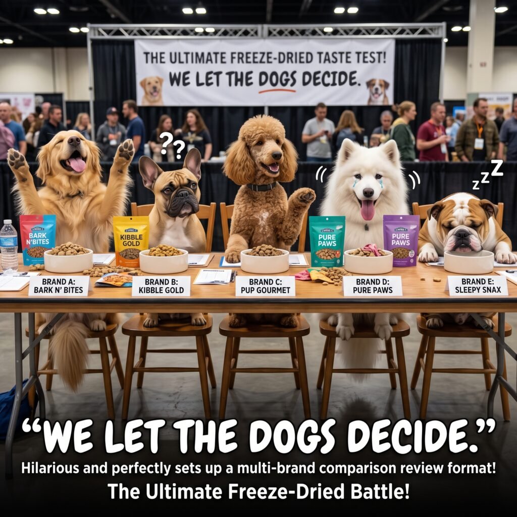 freeze dried raw dog food brands