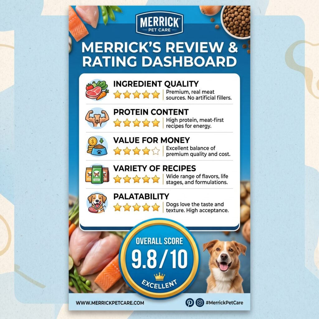 merrick dog food review
