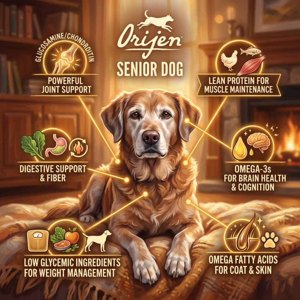 orijen dog food senior