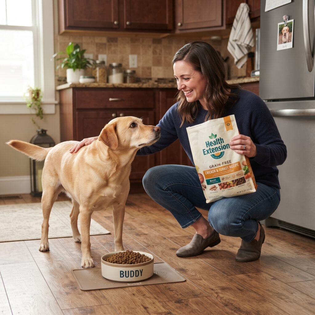 health extension dog food