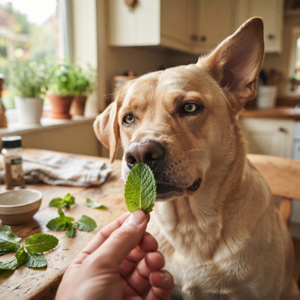 can dogs eat mint